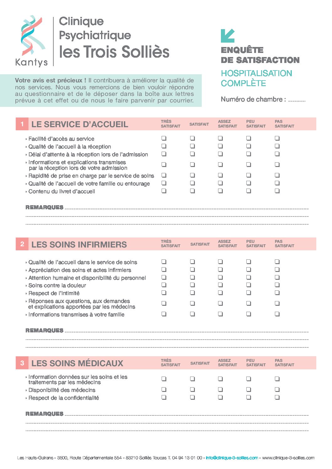 Droits et informations du patient  Clinique des Trois Solliès